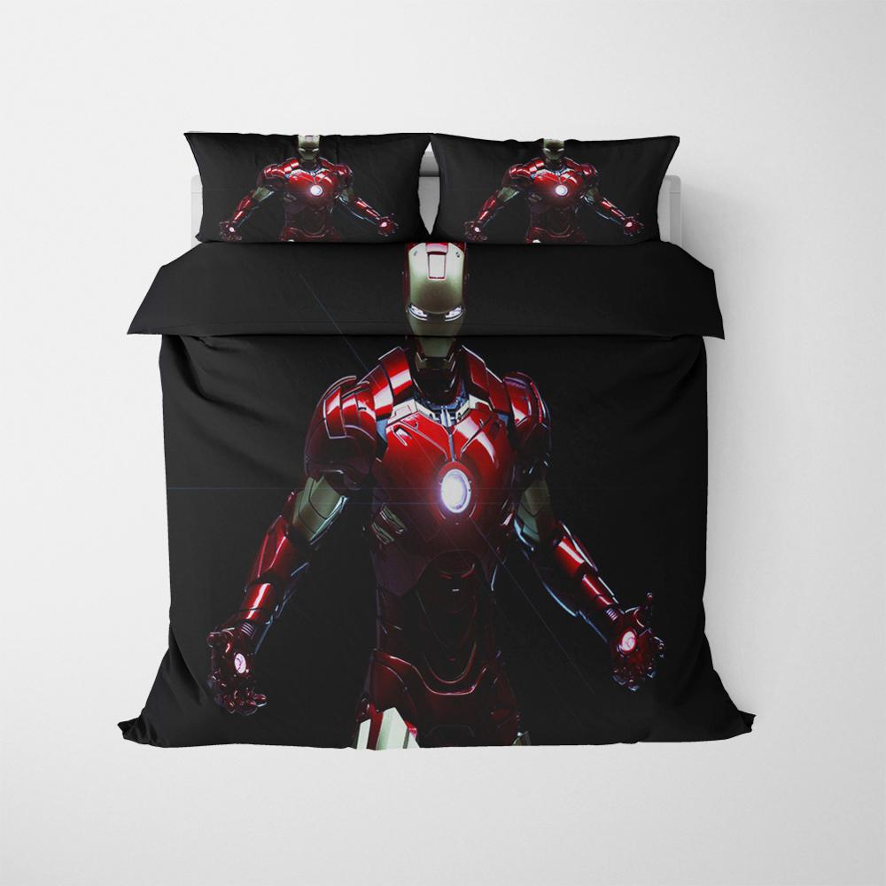 Funda Nórdica Vengadores Iron Man En La Oscuridad