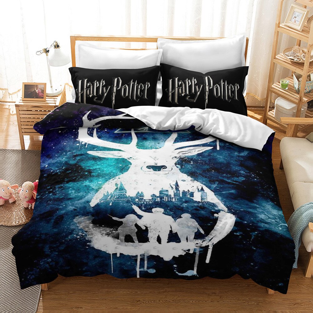 Harry Potter Y Su Patronus Funda Nórdica