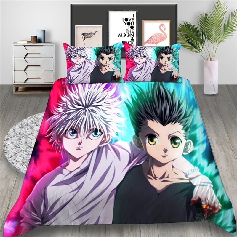 Hunter X Hunter Gon Freecss Y Killua Zoldick Funda Nórdica