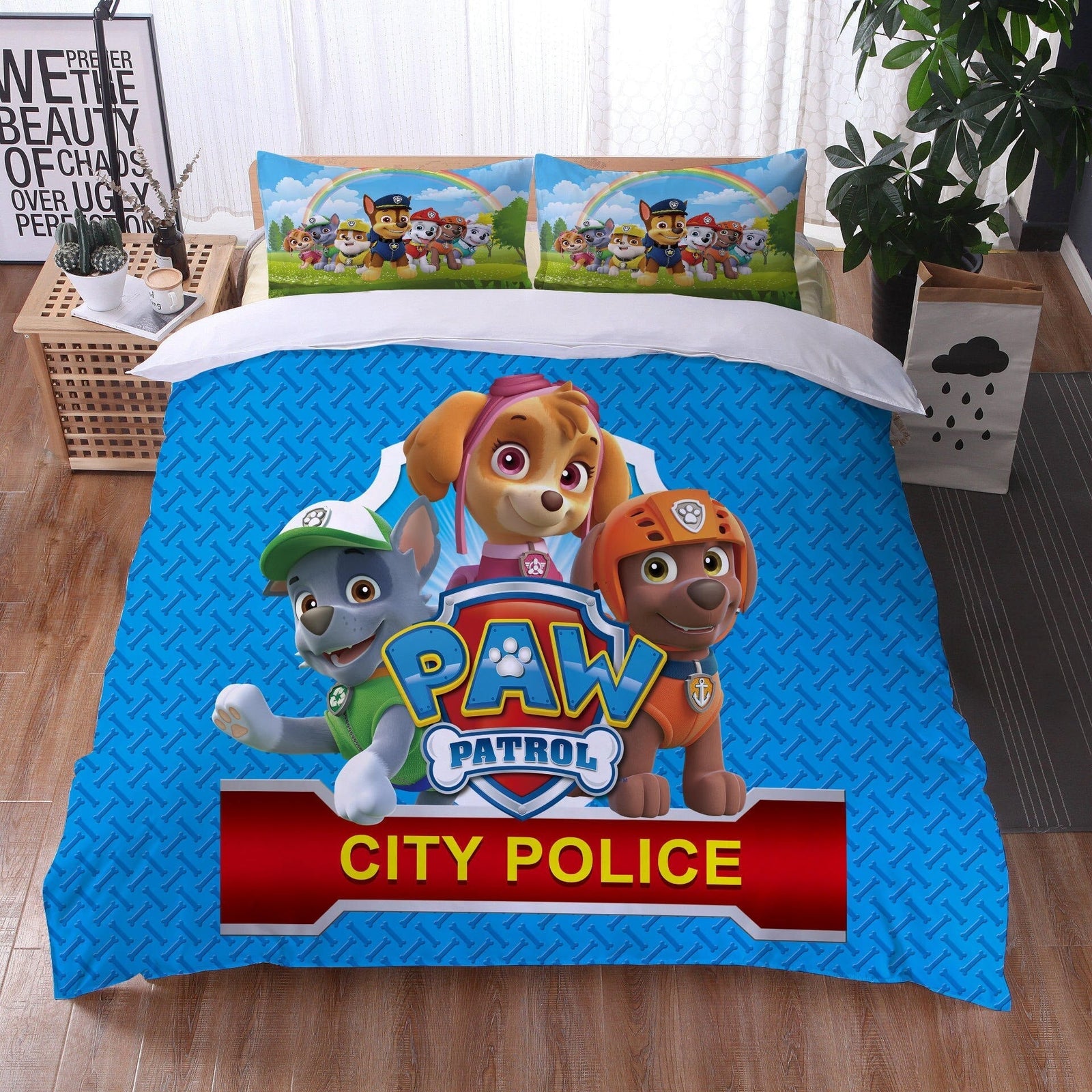 Funda Nórdica Paw Patrol Rocky Stella Y Zuma