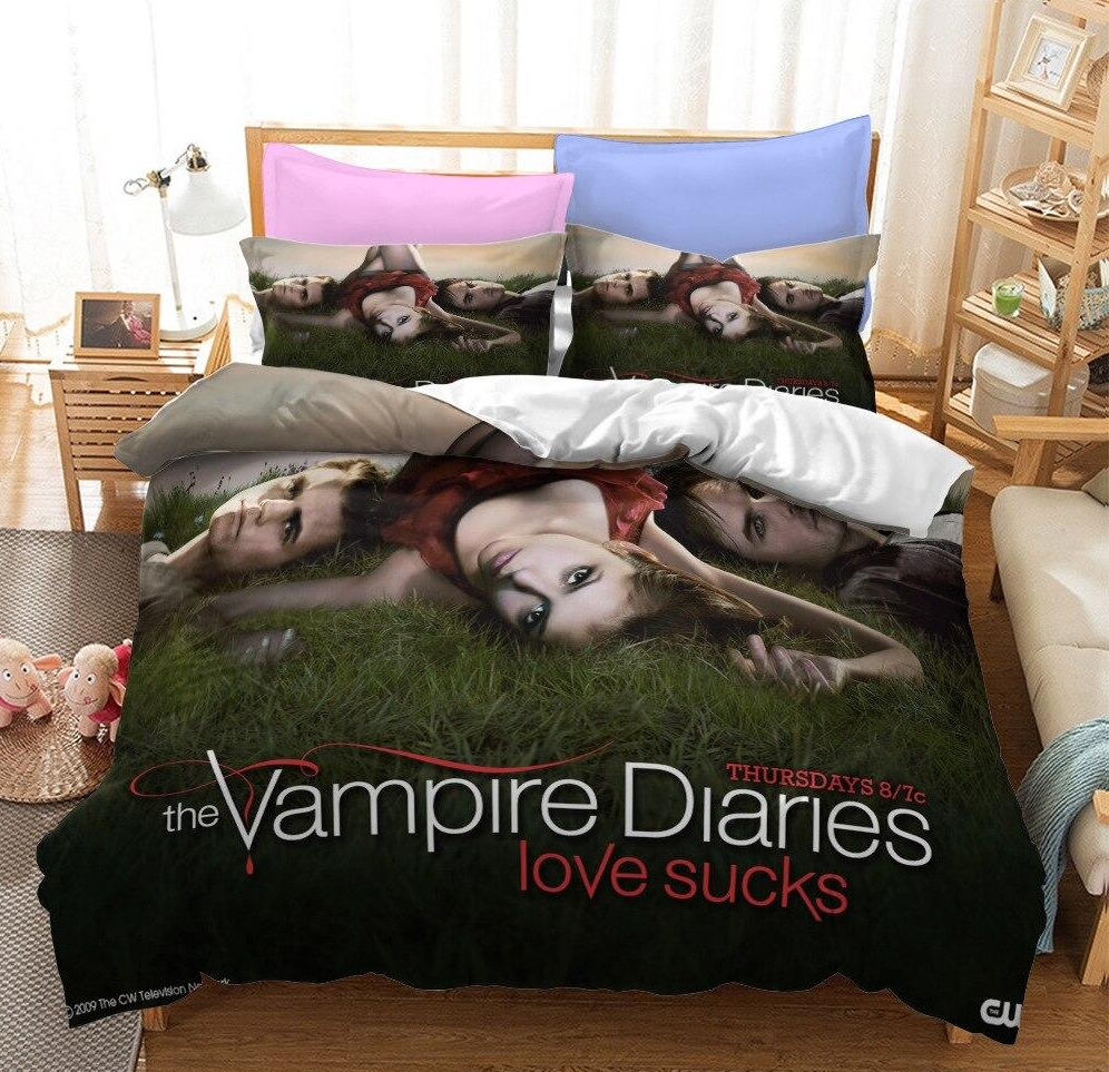 Funda Nórdica The Vampire Diaries Love Sucks