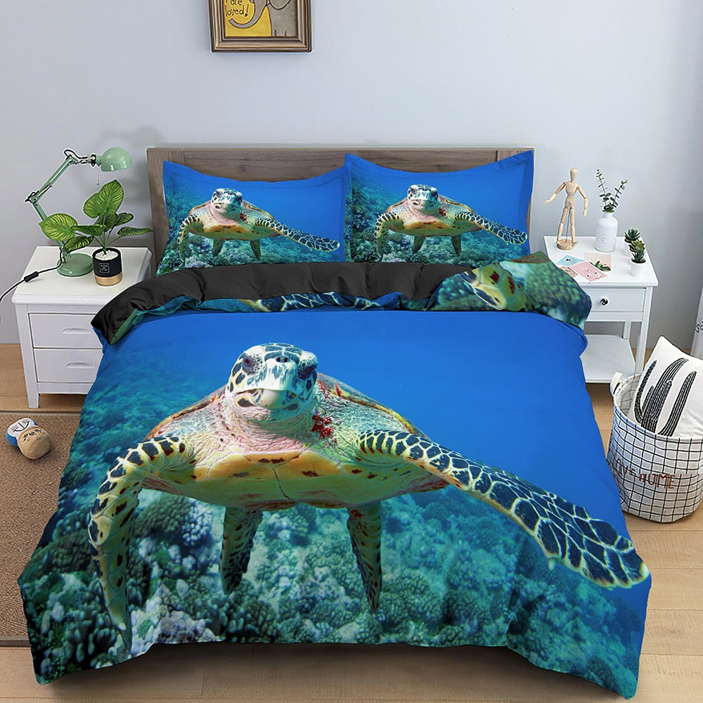 Funda Nórdica Tortuga Marina