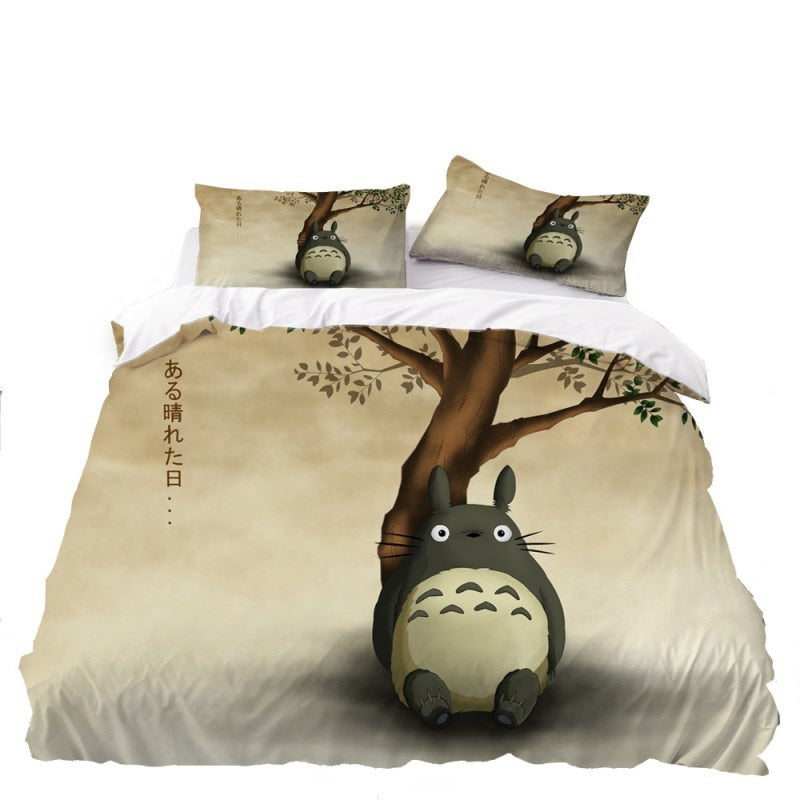Funda Nórdica Totoro Blanco