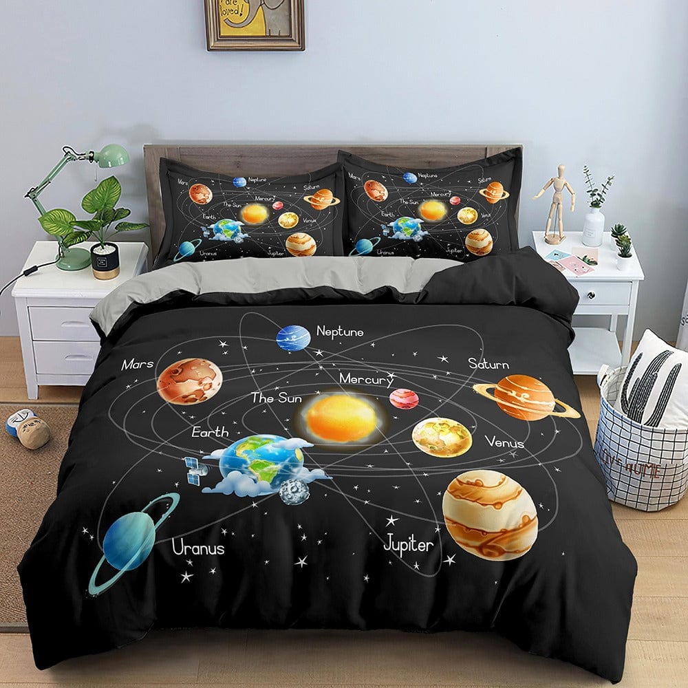 Funda Nórdica Planeta Espacial