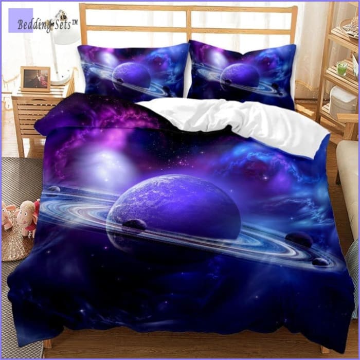 Galaxia, Planetas Y Estrellas Funda Nórdica