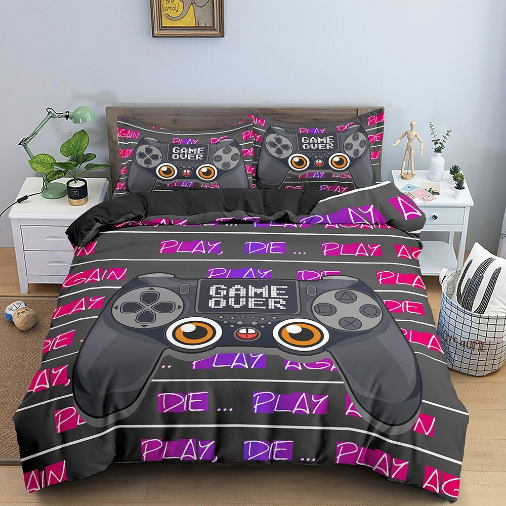 Gamer Jugar De Nuevo Funda Nórdica