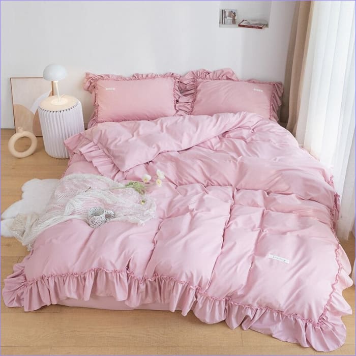 Funda Nórdica Rosa Bordada