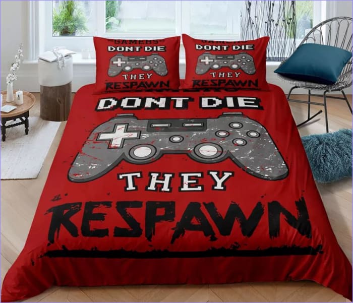 Gamer Respawn Red Funda Nórdica