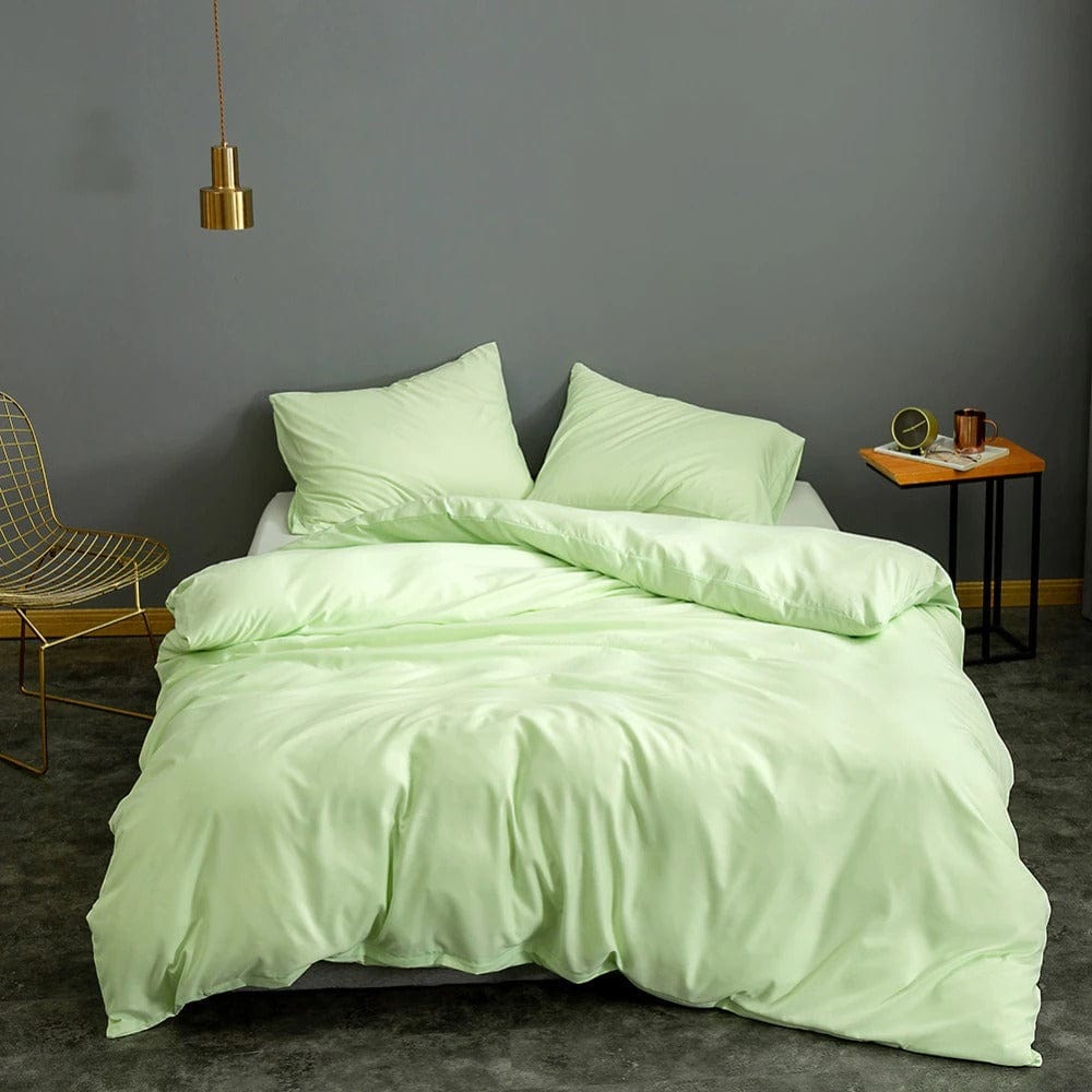 Funda Nórdica Verde Almendra
