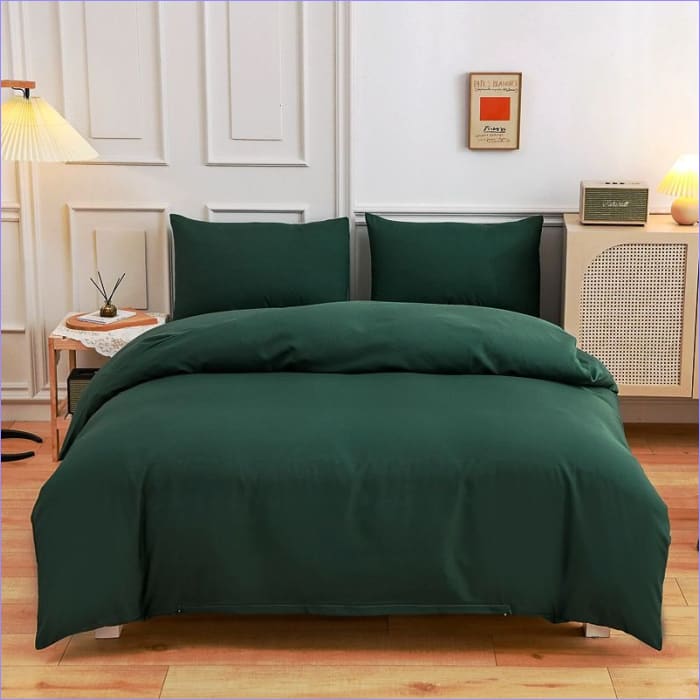 Funda Nórdica Verde Oscuro