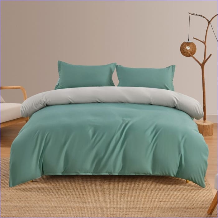 Funda Nórdica Verde Agua