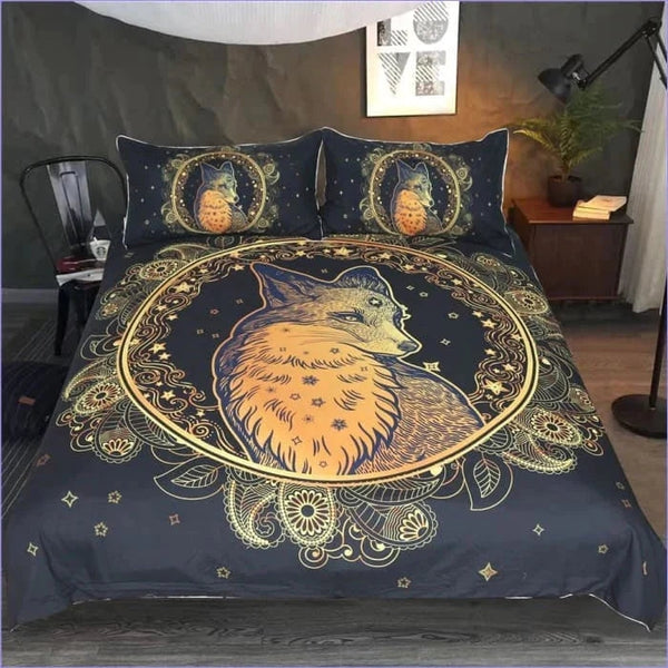 Colonia Hombre Funda Nordica Reversible Mandala Acuarela Cama De