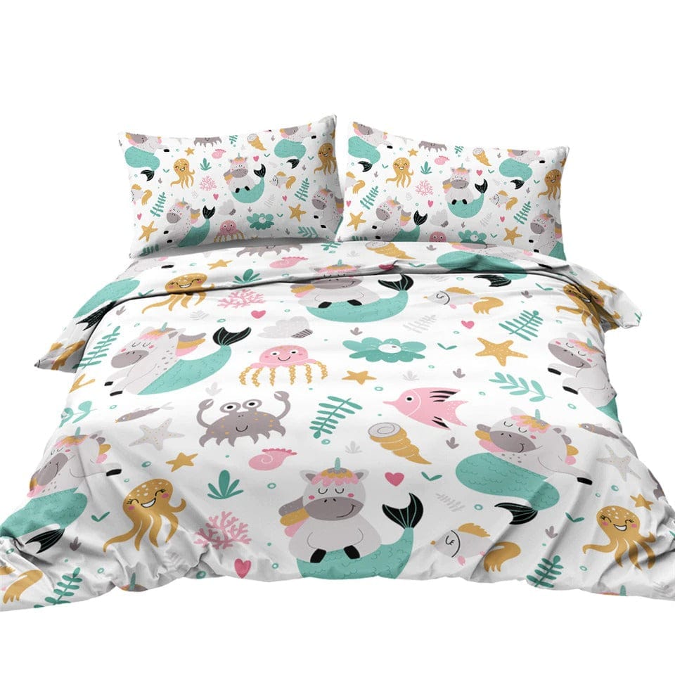 Edredón Con Estampado De Unicornio