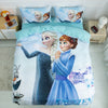 Juego De Cama Anna, Elsa, Olaf