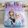 Juego De Ropa De Cama Violeta Anna Y Elsa