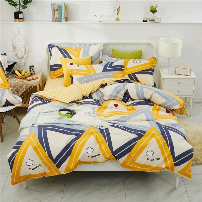 Juego De Cama Triangular Escandinavo