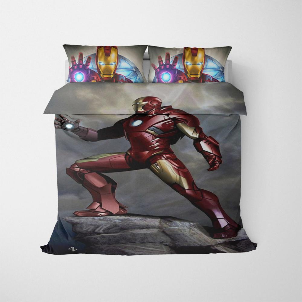 Funda Nórdica Vengadores Iron Man Sobre Una Roca