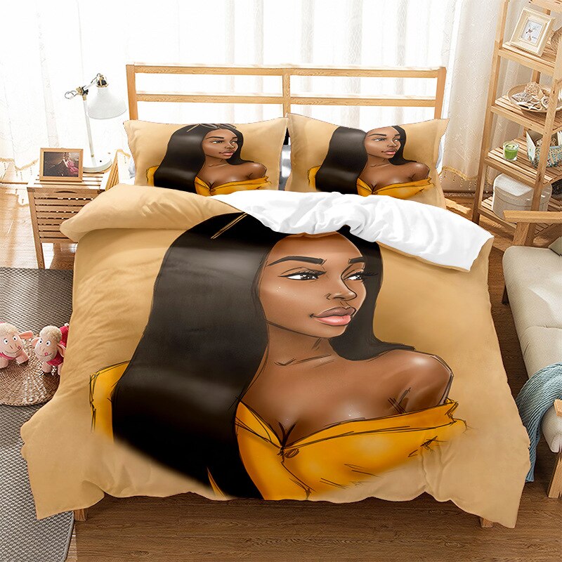 Hermosa Mujer Funda Nórdica