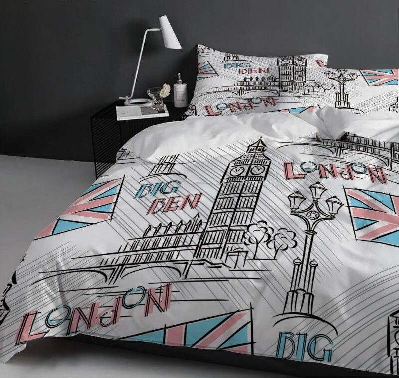 Funda Nórdica Inglaterra Blanca