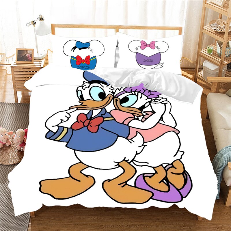 Donald Y Daisy White Funda Nórdica