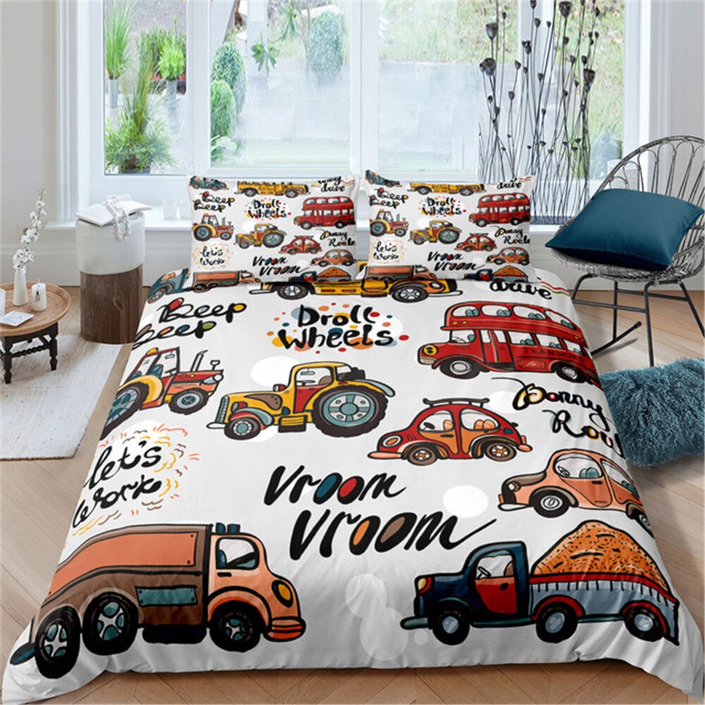 Funda Nórdica Construcción Vroom Vroom