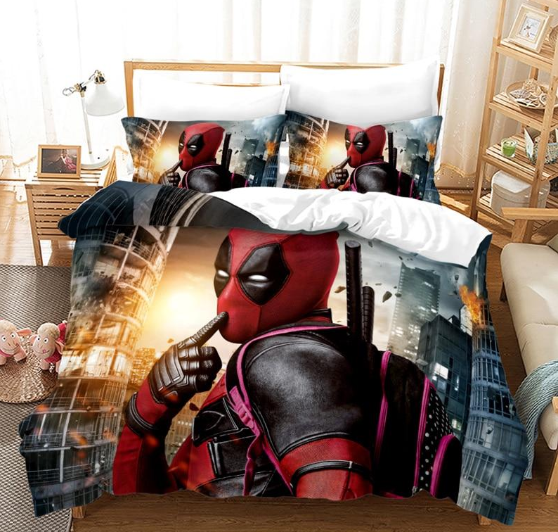 Funda Nórdica Deadpool Satchel Rosa