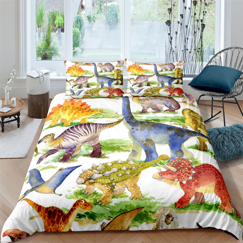 Lindo Dinosaurio Funda Nórdica