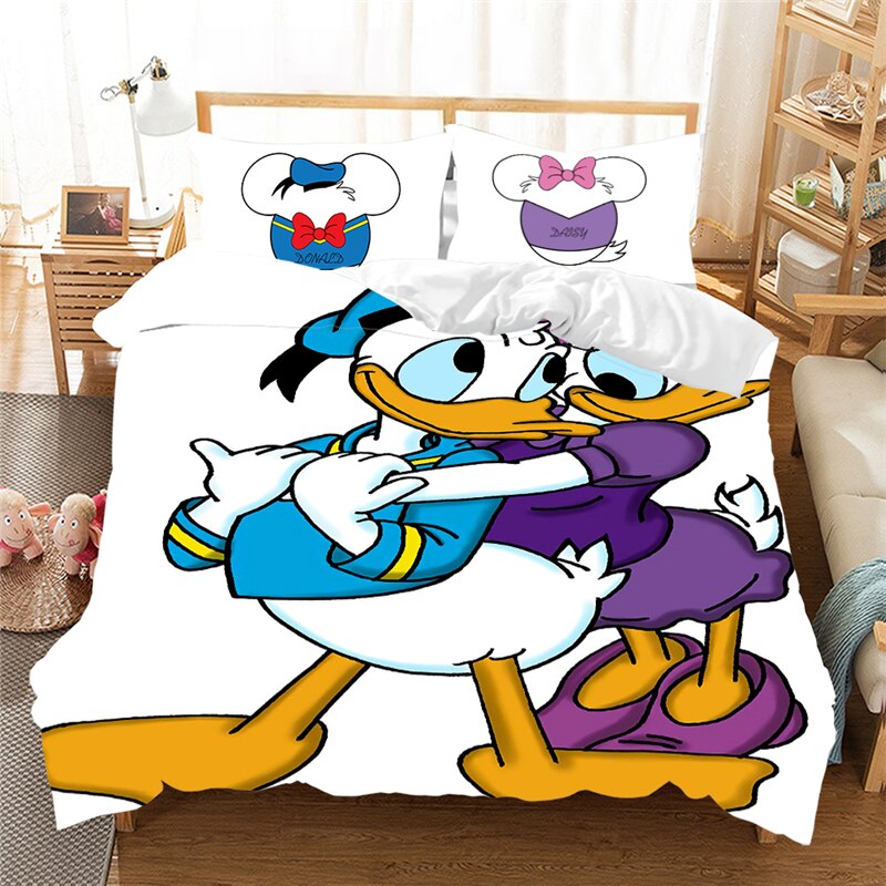 Abrazo De Donald Y Daisy Funda Nórdica