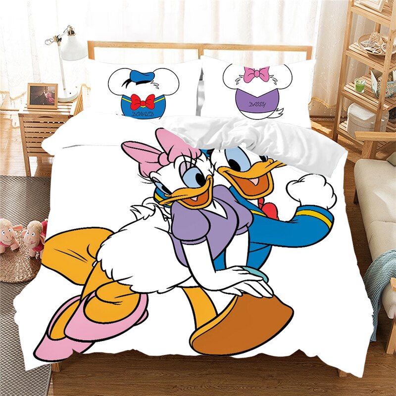 Pareja De Donald Y Daisy Funda Nórdica