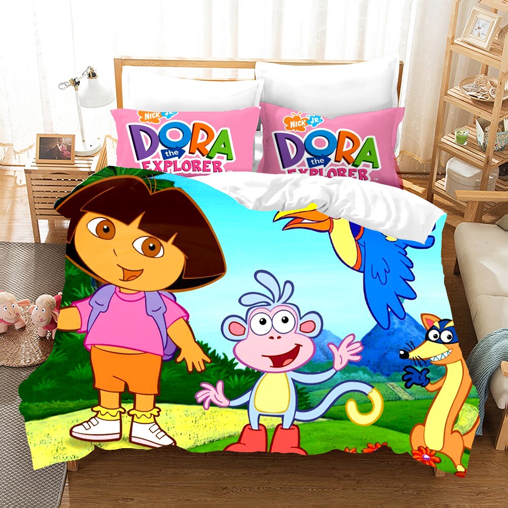 Funda Nórdica Dora La Exploradora Babouche Y Swiper
