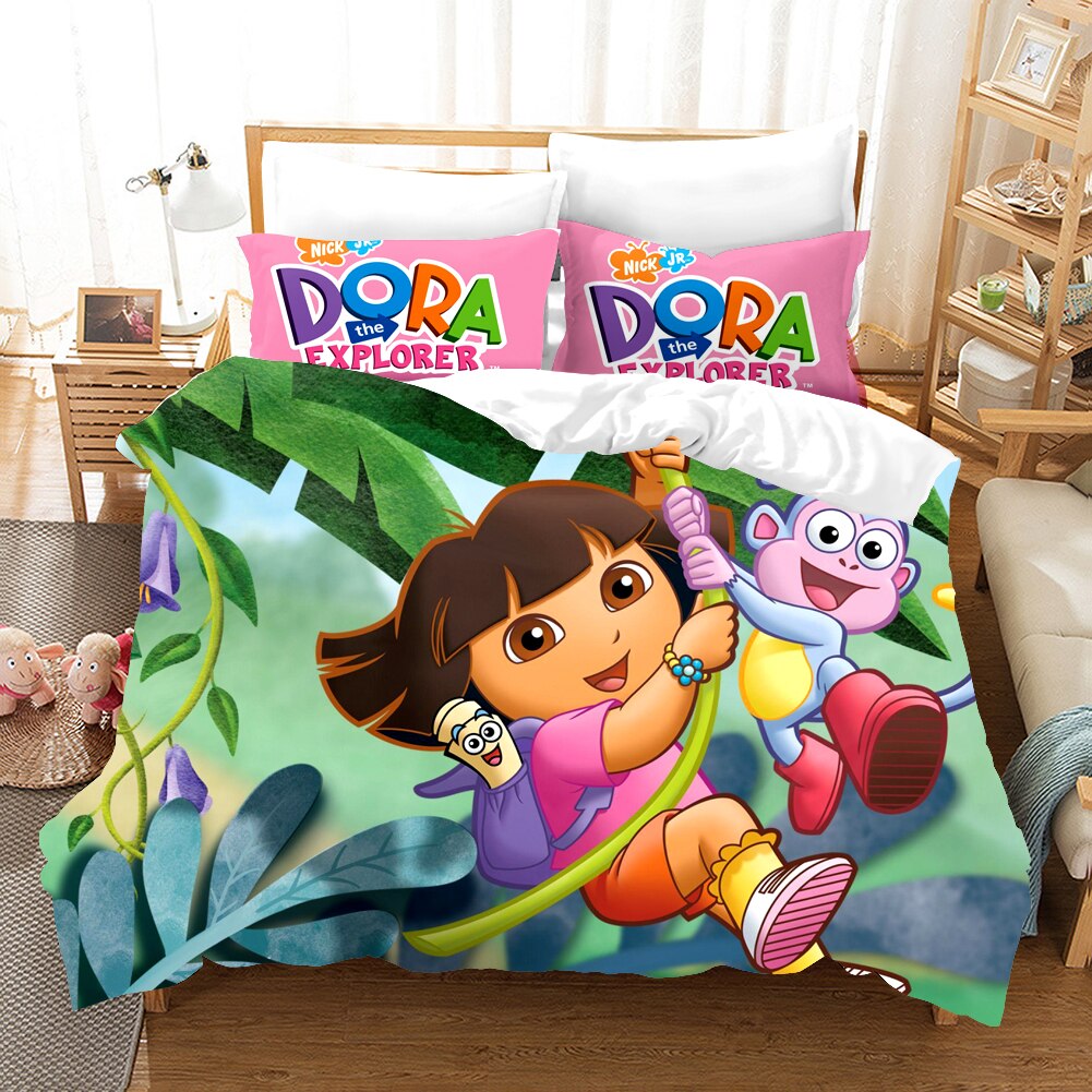 Funda Nórdica Dora La Exploradora Babouche Y El Mapa