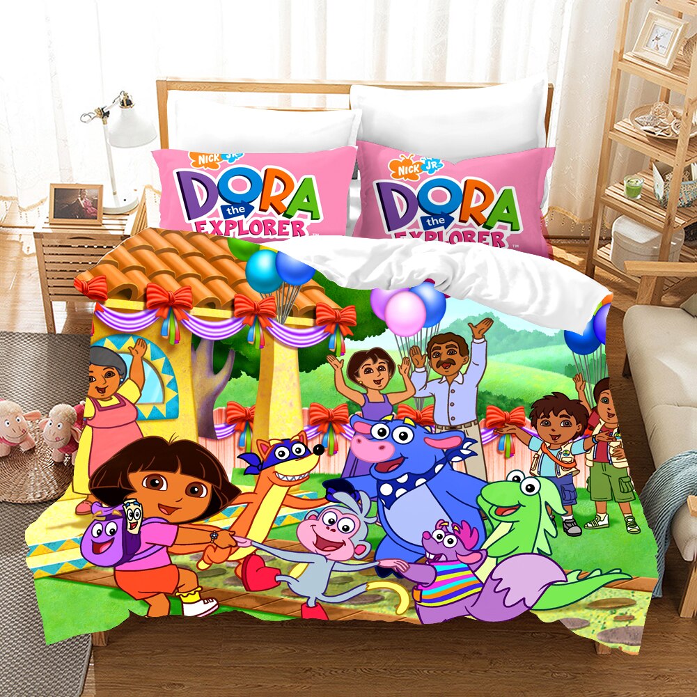 Funda Nórdica Familia Dora La Exploradora