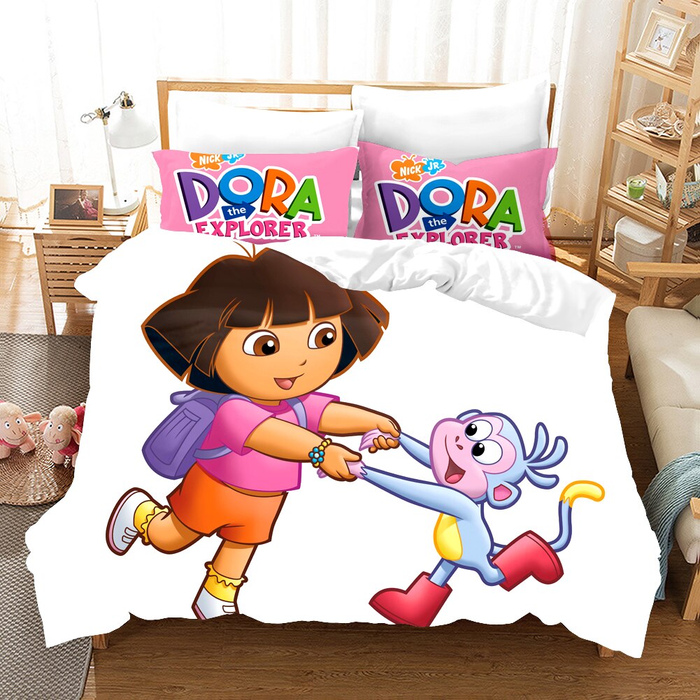 Funda Nórdica Dora La Exploradora Y Baile Babouche