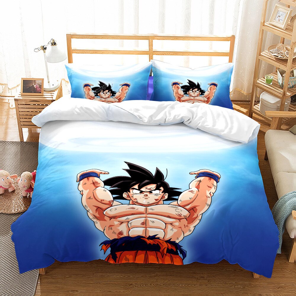 Funda Nórdica Dragon Ball Azul San Goku