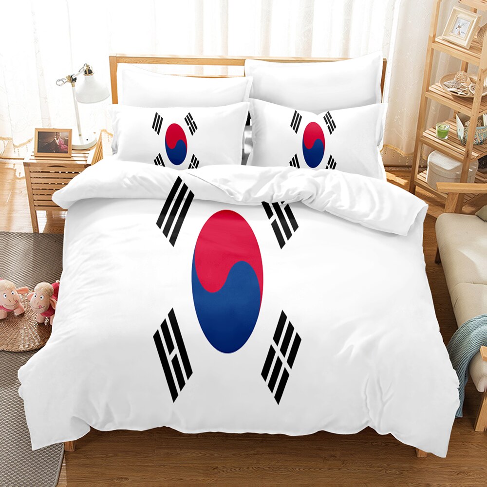 Bandera De Corea Del Sur Funda Nórdica