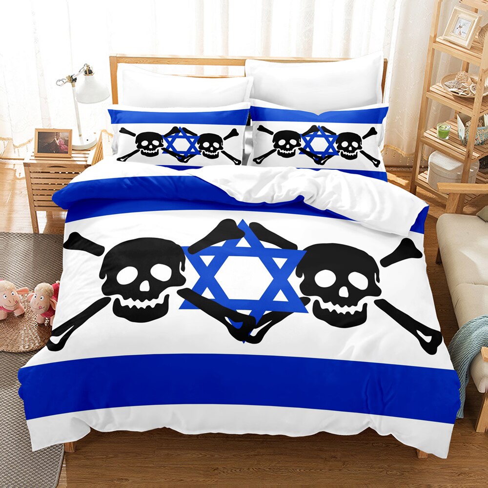 Bandera De Israel Funda Nórdica