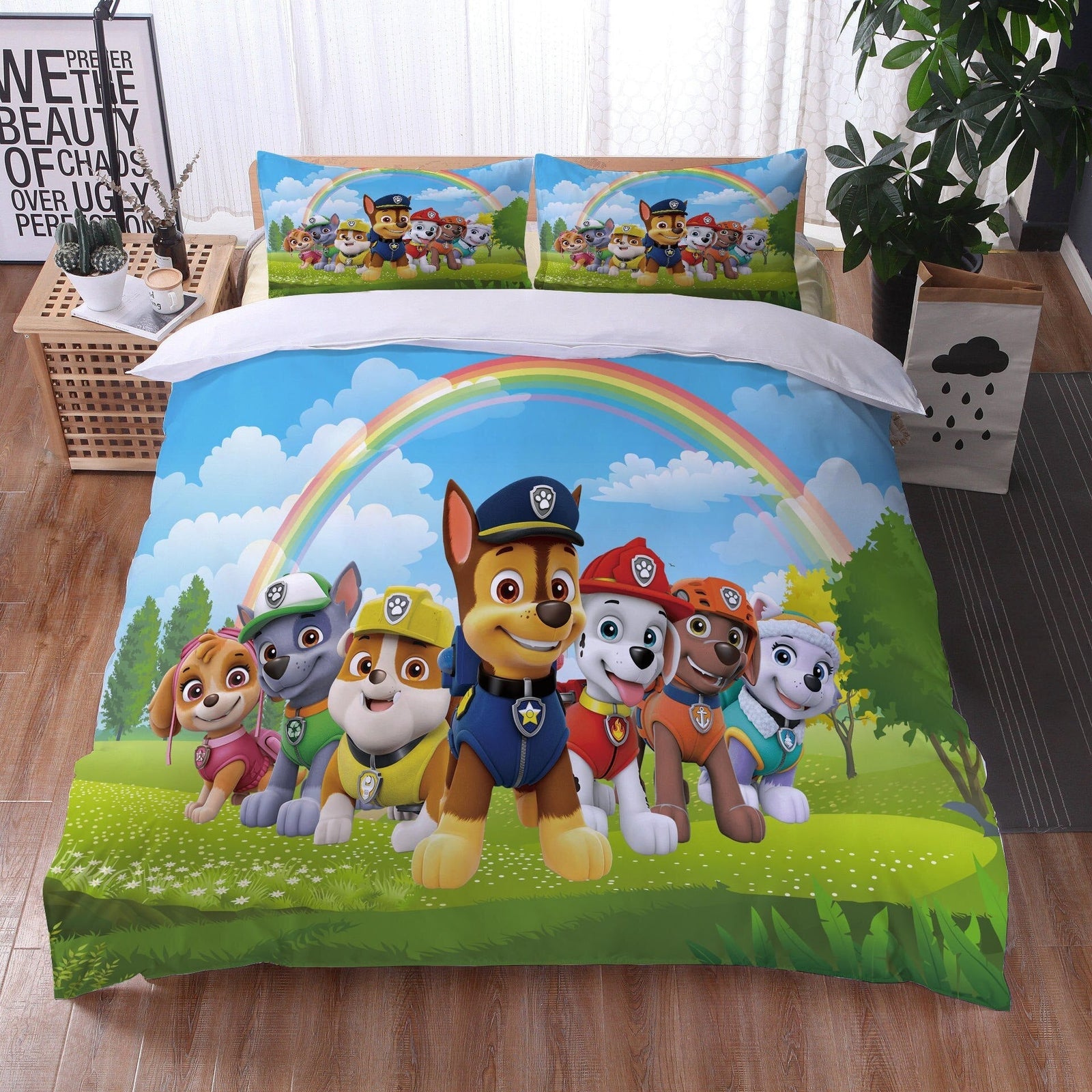 Equipo Rainbow Paw Patrol Funda Nórdica