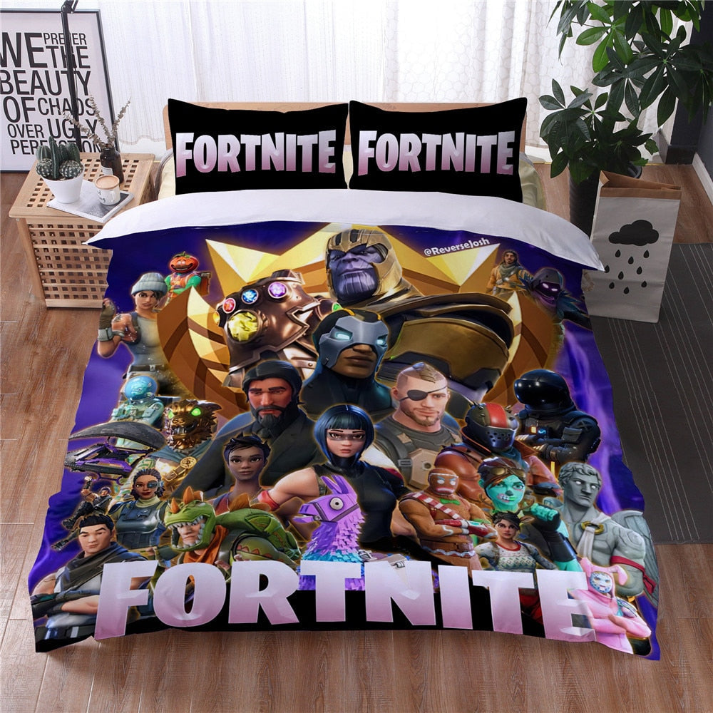 Fortnite Y Thanos Funda Nórdica