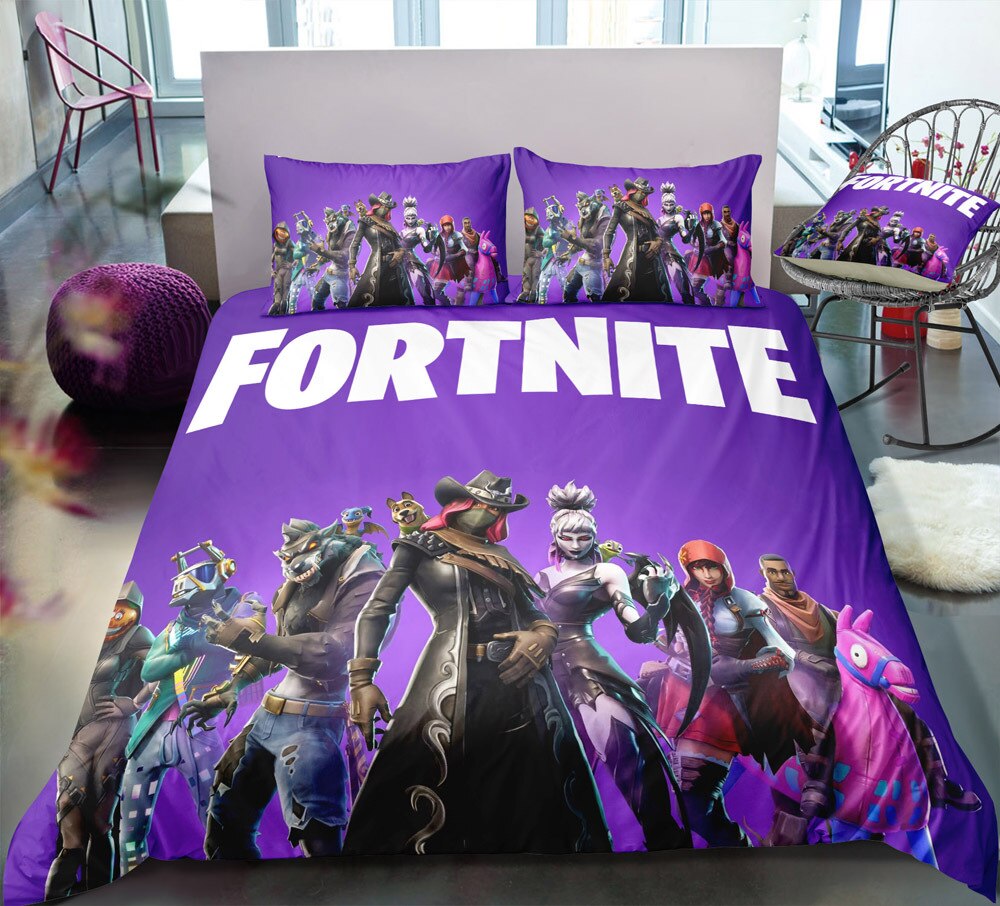 Funda Nórdica Fortnite Púrpura