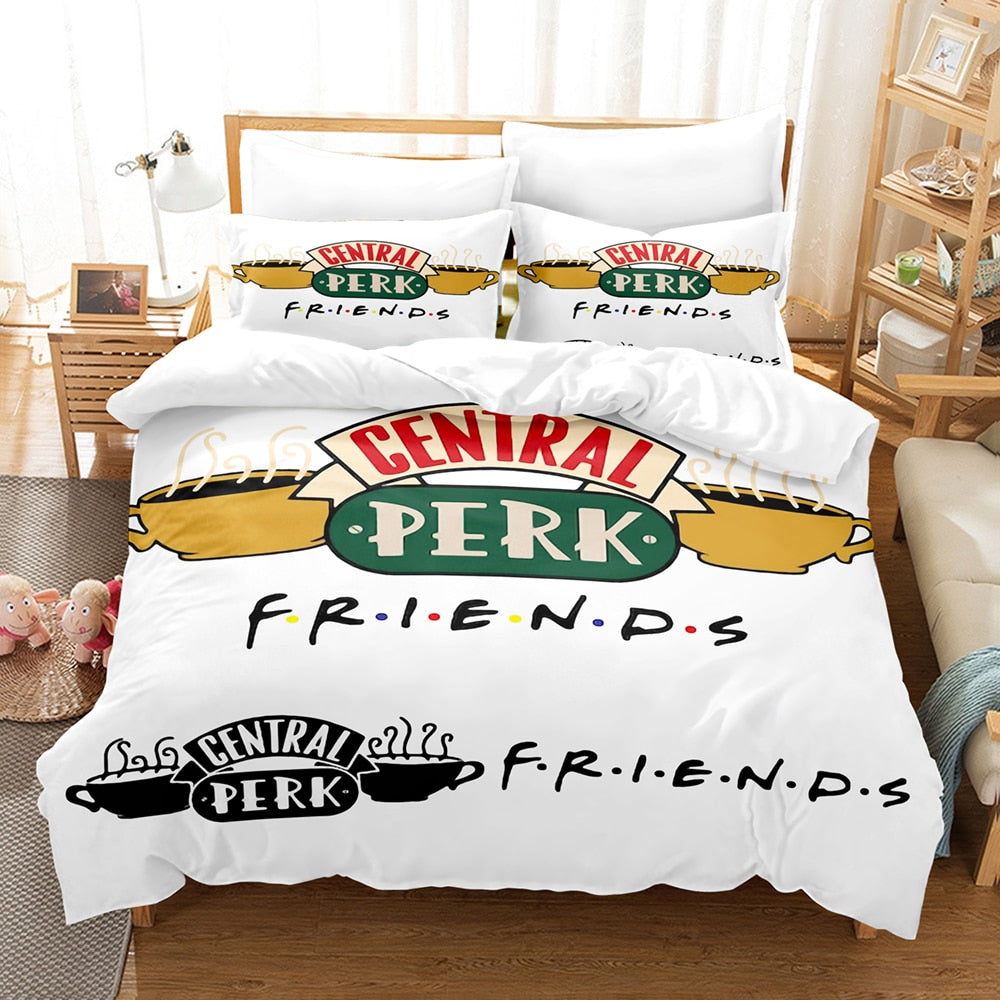 Amigos Central Perk Funda Nórdica