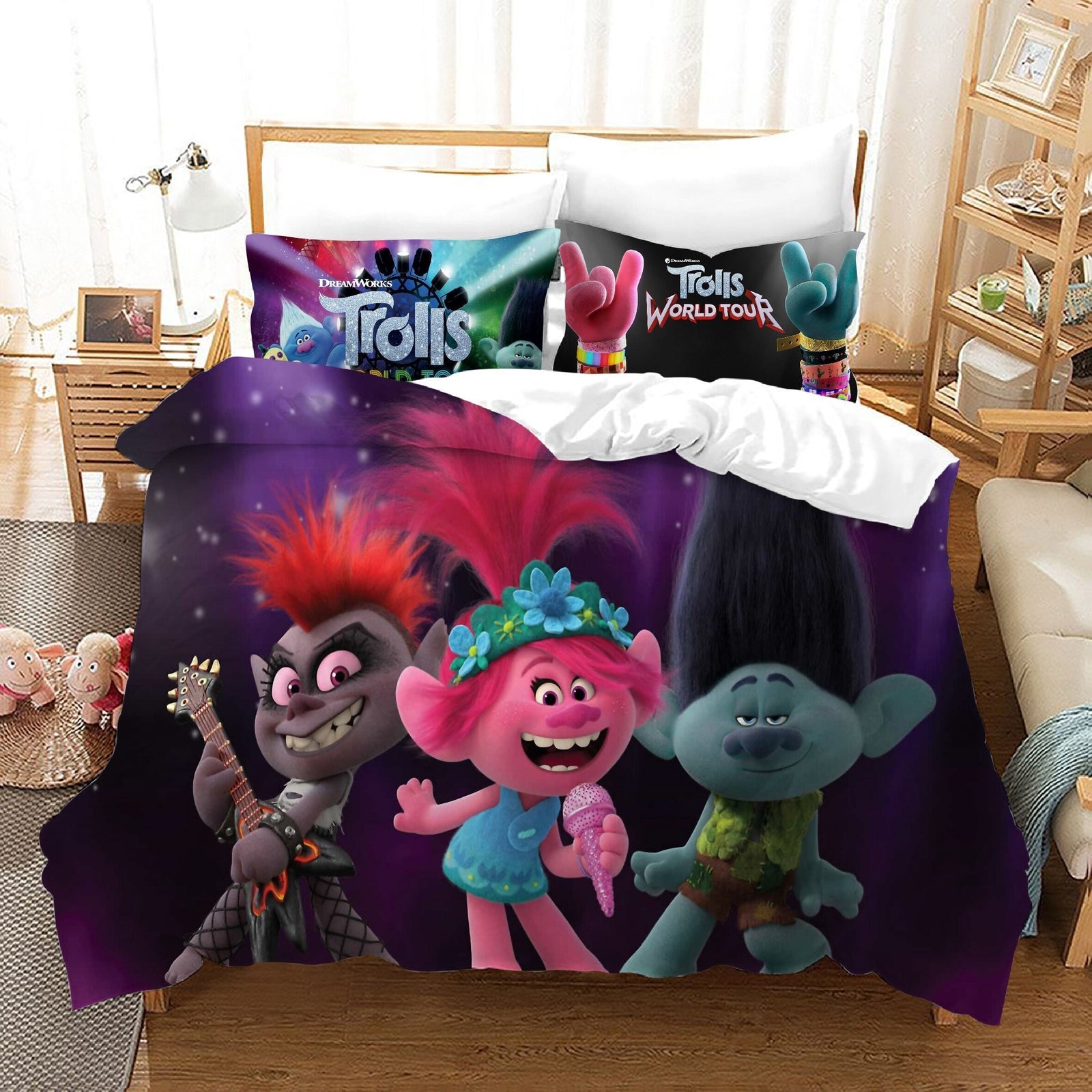 Trolls En Concierto Funda Nórdica