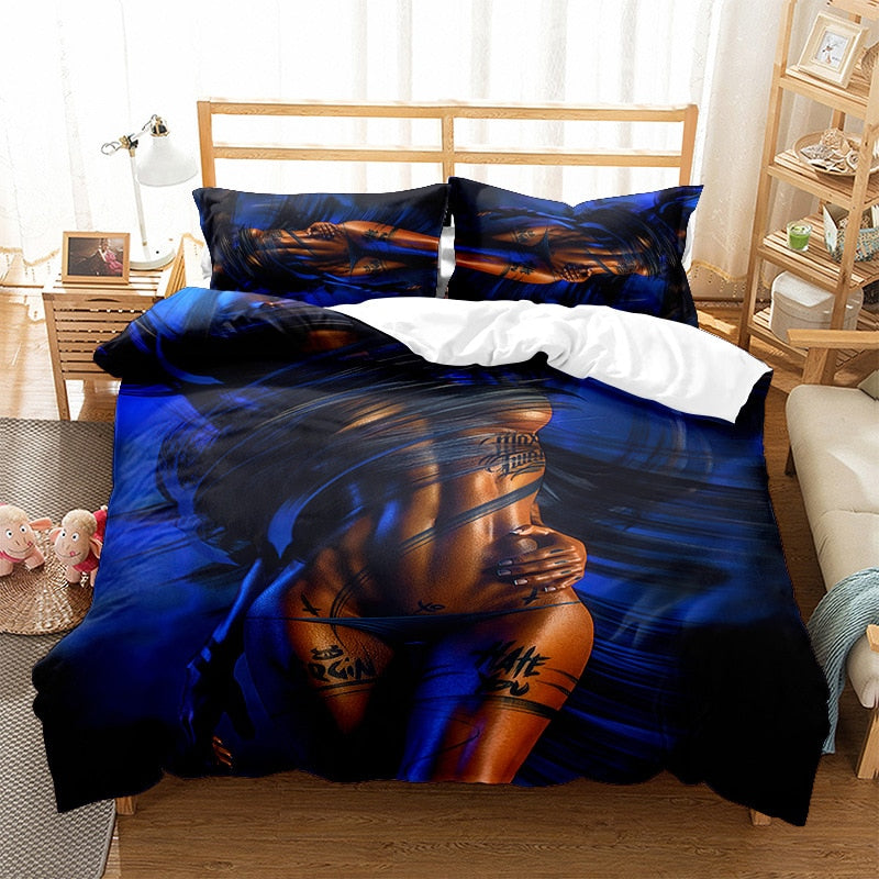 Hermosa Mujer Desnuda Funda Nórdica