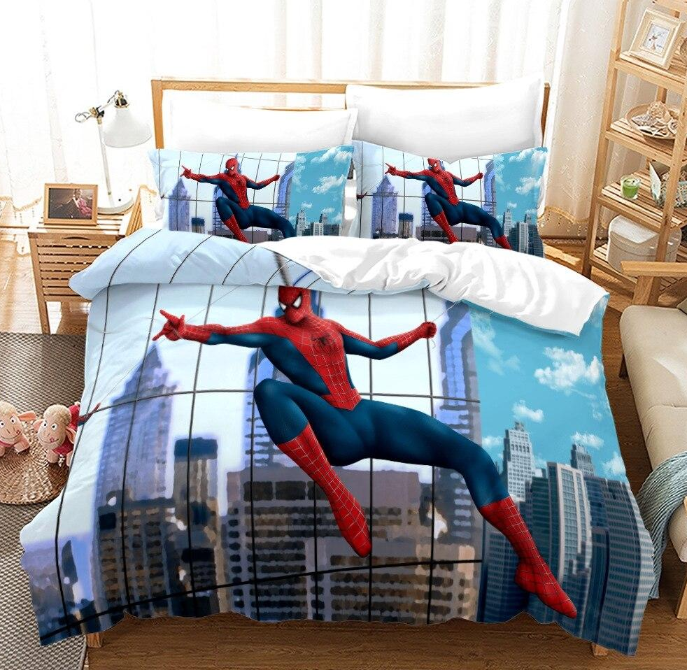 Funda Nórdica Marvel Spider Man Edificios