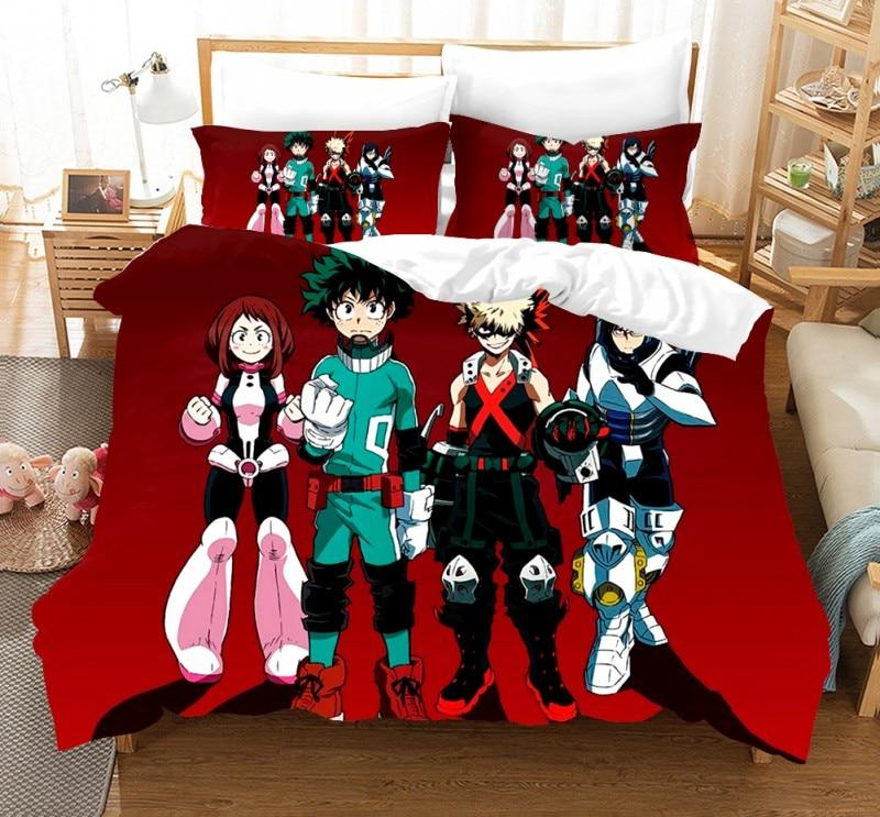Funda Nórdica My Hero Academia Izuku Rojo