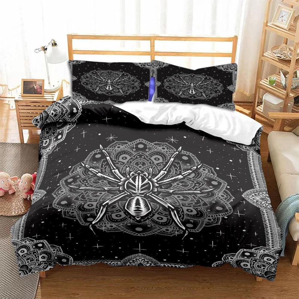 Araña Negra Funda Nórdica