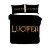 Funda Nórdica Lucifer Negro