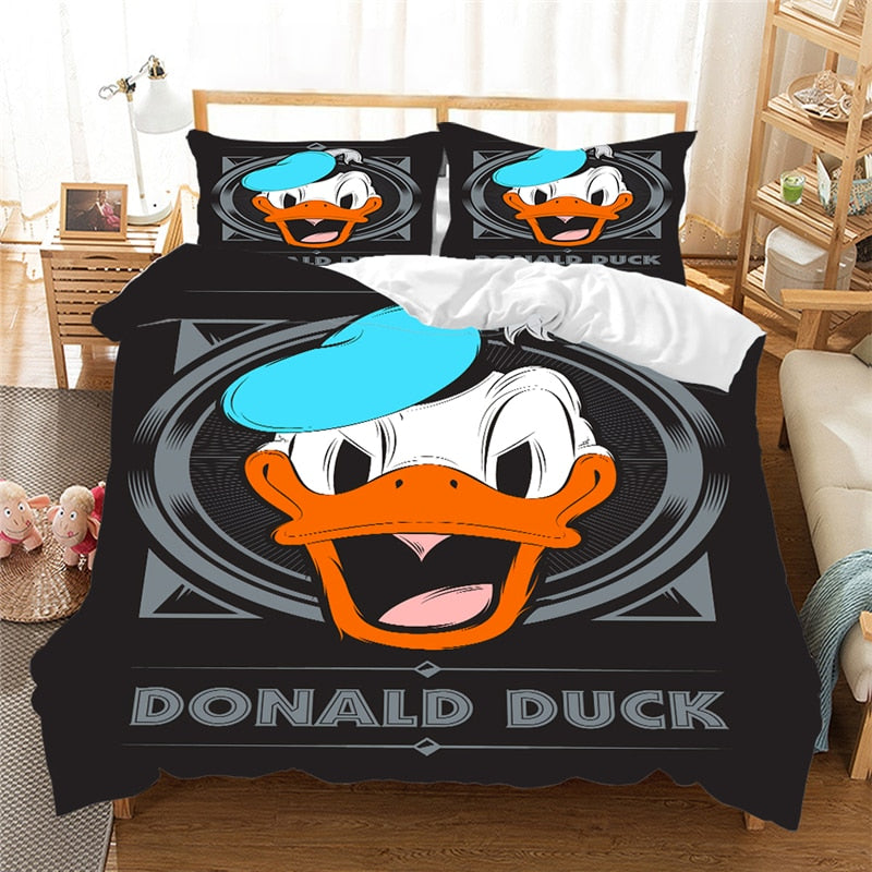 Funda Nórdica Pato Donald Negro