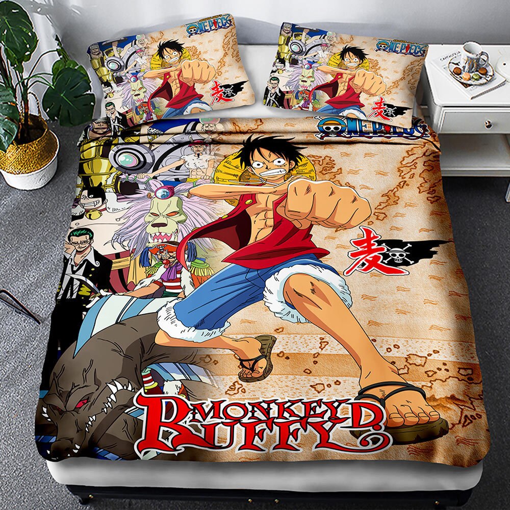 Funda Nórdica One Piece Monkey D Luffy