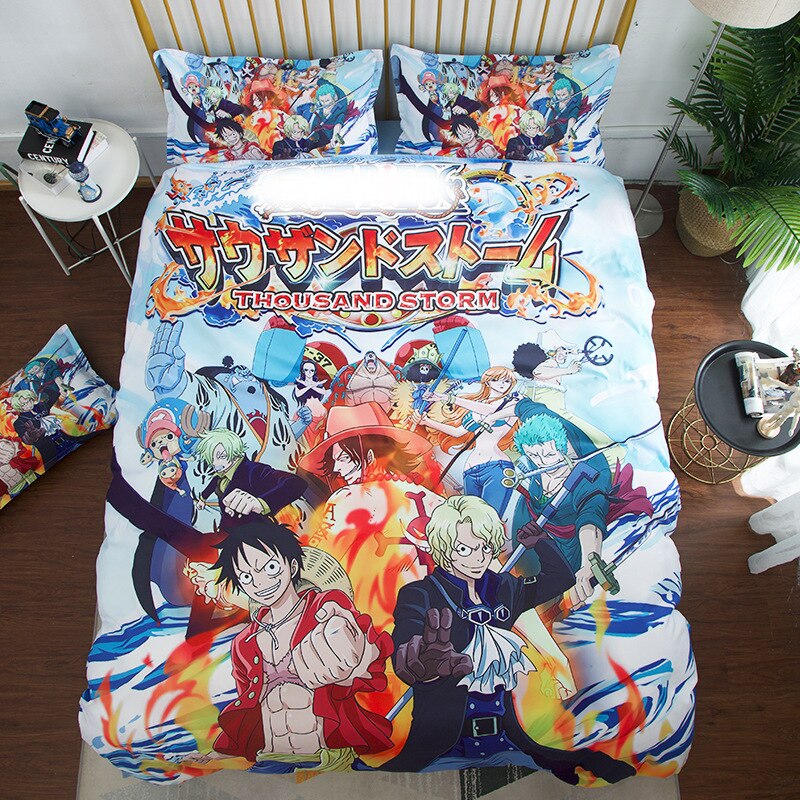 Set de funda nórdica One Piece 200x200 cm y funda de almohada