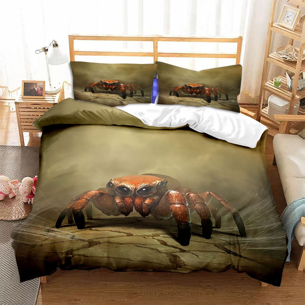 Linda Pequeña Araña Funda Nórdica